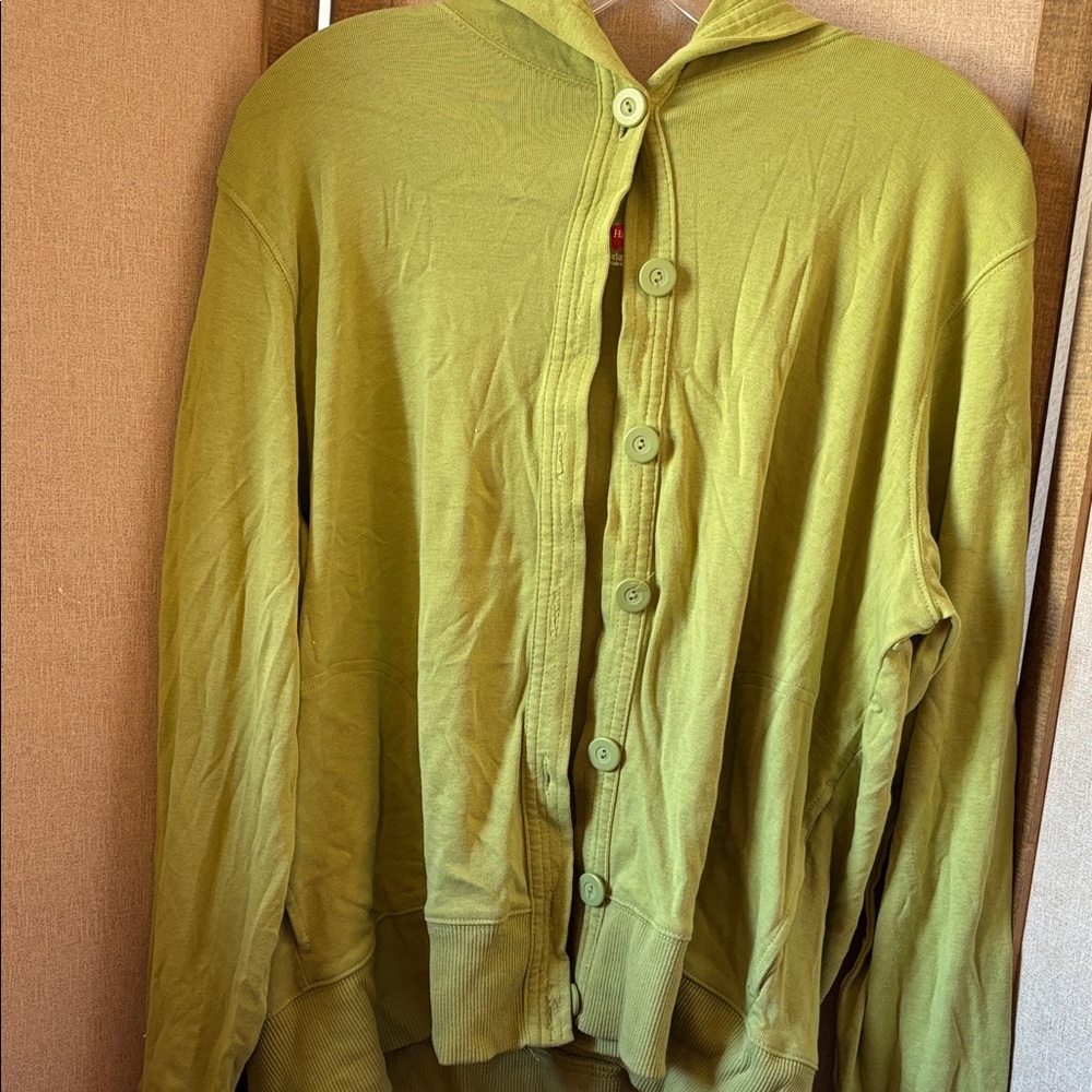 FINAL MARKDOWN Hanes Button-Up Hoodie xl